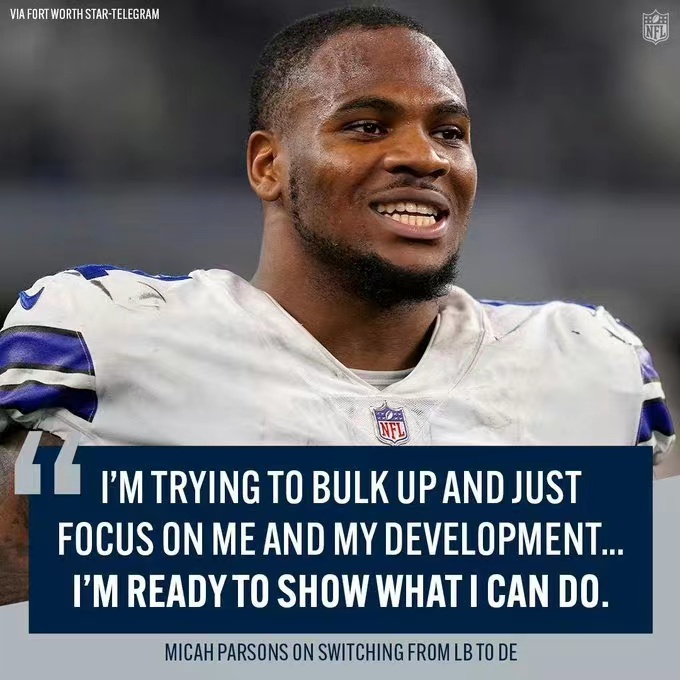 Micah Parsons, der Allrounder des Rugby